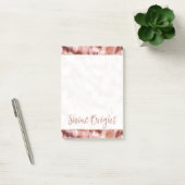 Post-it® Joli Rose Gold Zebra Parties scintillant brillant (Bureau)