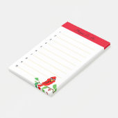 Post-it® Joli rouge cardinal birdy Que faire (Incliné)