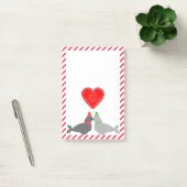 Post-it® Joli Seals de baiser de Noël (Bureau)