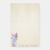 Post-it® Joli Stylish, Ananas (Devant)