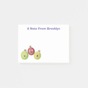 Post-it® Joli trio gooseberry chantant dessin animé