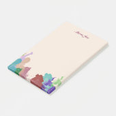 Post-it® Jolie Aquarelle Confetti Splatter Boarder (Incliné)