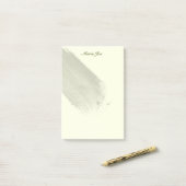 Post-it® Jolie Aquarelle Confetti Splatter Boarder (Sur un bureau)