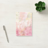 Post-it® Jolie aquarelle florale imprimé (Bureau)