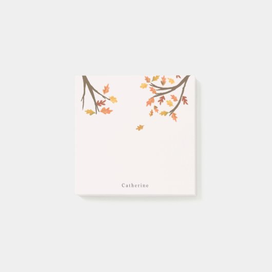 Post-it® Jolie Direction Automne Feuilles Automne (Devant)