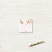 Post-it® Jolie Direction Automne Feuilles Automne (Sur un bureau)