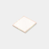 Post-it® Jolie élégante motif d'or rose (Incliné)