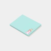 Post-it® Jolie fée sur fond bleu clair (Incliné)