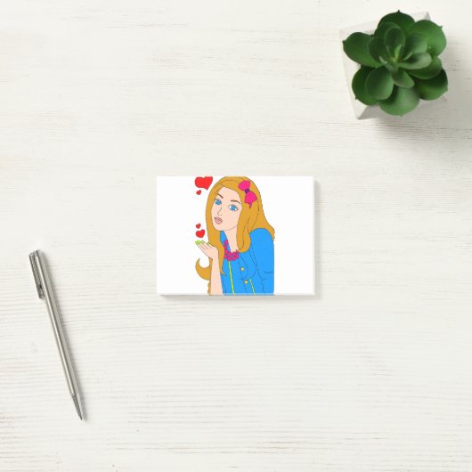 Post-it® Jolie fille (Bureau)