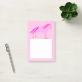 Post-it® Jolie fille rose bébé licorne (Bureau)