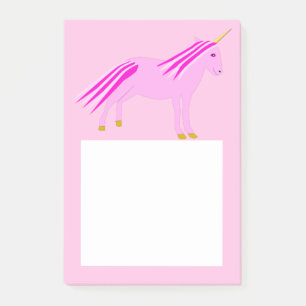 Post-it® Jolie fille rose bébé licorne