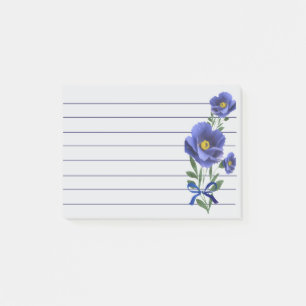 Post-it® Jolie Fleur Bleue