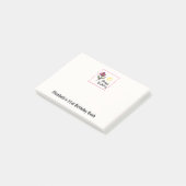 Post-it® Jolie Fleurs sauvages et Illustration du soleil An (Incliné)