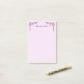 Post-it® Jolie floraison de cerisiers roses (Sur un bureau)