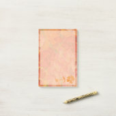 Post-it® Jolie florale d'automne (Sur un bureau)