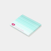 Post-it® Jolie Jolie Lèvres Filles Élégantes (Incliné)