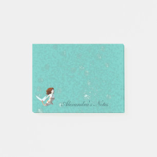 Post-it® Jolie Koi Mermaid Nager Sous L'Eau
