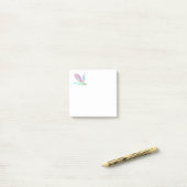 Post-it® Jolie libellule (Sur un bureau)