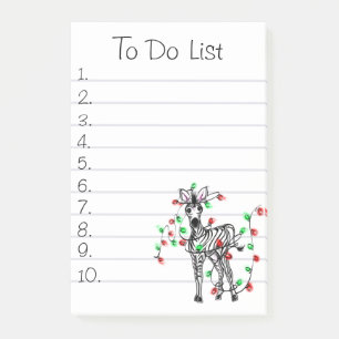 Post-it® Jolie liste des fêtes à faire
