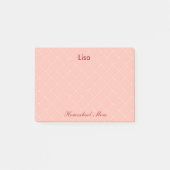 Post-it® Jolie maman d'école rose (Devant)