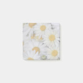 Post-it® Jolie marguerite blanche Floral (Devant)