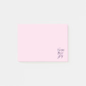 Post-it® Jolie Paix Moderne Amour Joie (Devant)