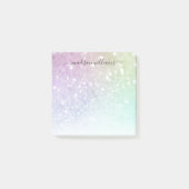 Post-it® Jolie Parties scintillant Holographique Fille Glam (Devant)