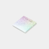 Post-it® Jolie Parties scintillant Holographique Fille Glam (Incliné)