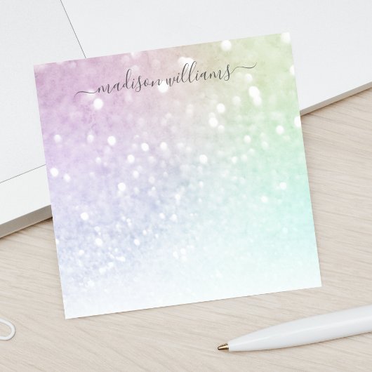 Post-it® Jolie Parties scintillant Holographique Fille Glam