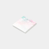 Post-it® Jolie Parties scintillant rose Fille Glamour (Incliné)