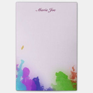 Post-it® Jolie toile d'éclaboussure de confettis