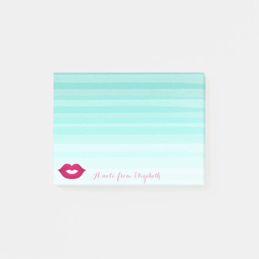 Post-it® Jolies lèvres mignonnes et élégantes (Devant)