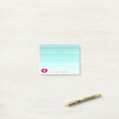 Post-it® Jolies lèvres mignonnes et élégantes (Sur un bureau)