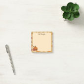 Post-it® Jolies notes adhésives de citrouille et de feuille (Bureau)