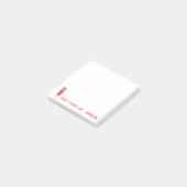 Post-it® Jolies notes au crayon rouge (Incliné)