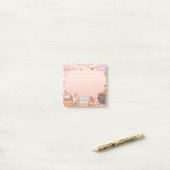 Post-it® Jolies Notes Autocollantes d'Automne (Sur un bureau)