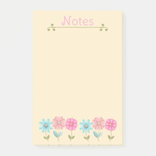 Post-it® Jolies Petites Fleurs (Devant)