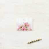 Post-it® Jolies roses roses roses (Sur un bureau)