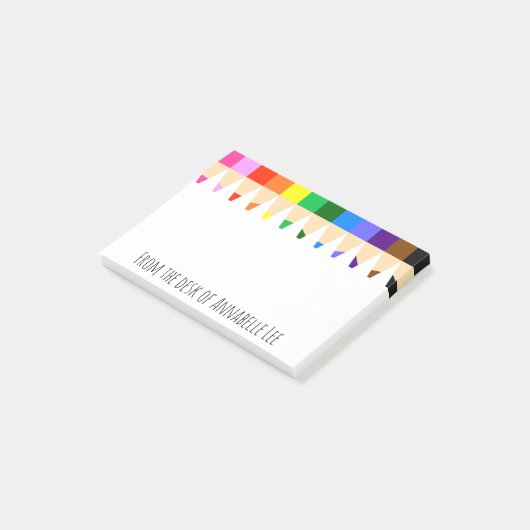 Post-it® Jolis crayons (Incliné)