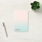 Post-it® Jolis Oiseaux Adorables Amoureux (Bureau)
