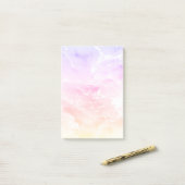 Post-it® jolis tons roses pastels (Sur un bureau)