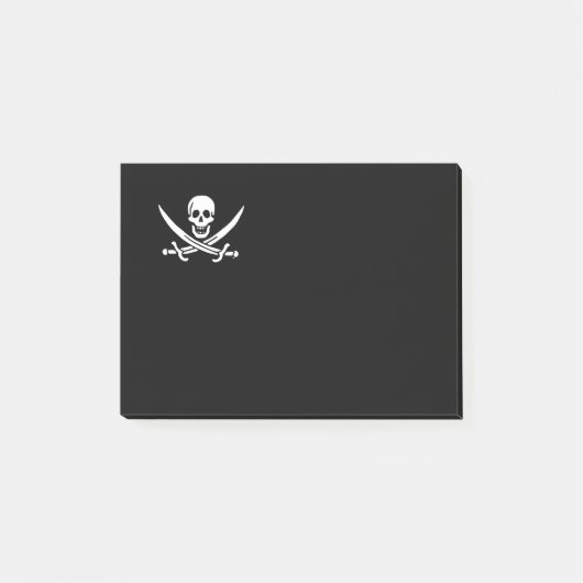 Post-it® Jolly roger drapeau de pirate (Devant)