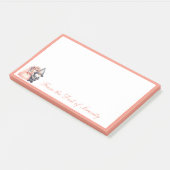 Post-it® Jote Garden Gnome Fairytale Bride Mariage de chamb (Incliné)