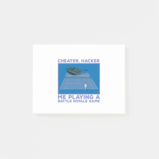 Post-it® Jouer à une bataille Royale (Devant)