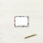 Post-it® Jouer Carte Motif Casino thème Post-it (Sur un bureau)