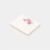 Post-it® Jouer Joli Bouquet de Fleur Rose (Incliné)