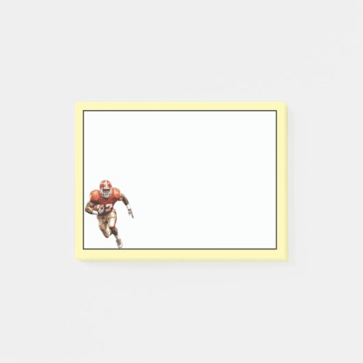Post-it® Joueur de football (Devant)