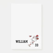 Post-it® Joueur de football (Devant)