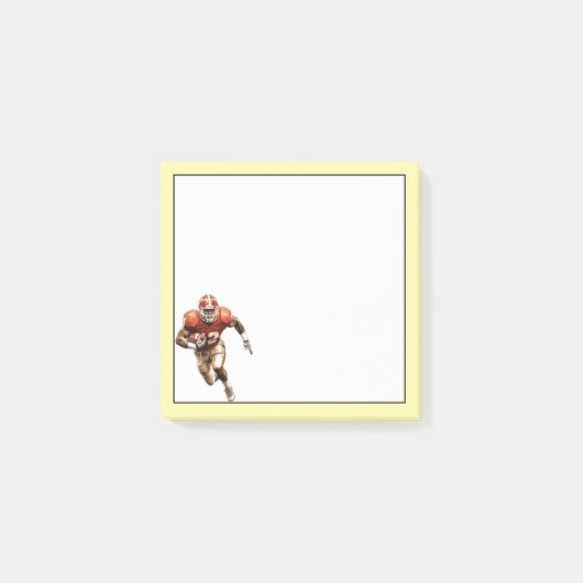 Post-it® Joueur de football (Devant)