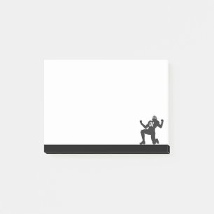 Post-it® Joueur de football Athlète Sport Silhouette